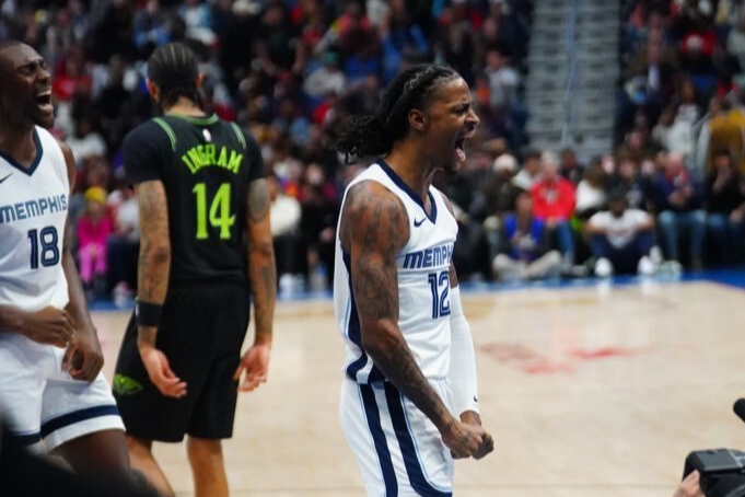  莫兰特,禁赛,归来,首战,砍下,准两双  